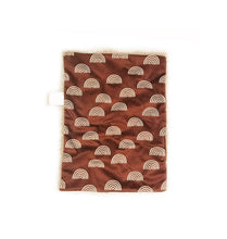 Load image into Gallery viewer, Cinnamon Rainbows Minky Blanket // Small Lovey Size